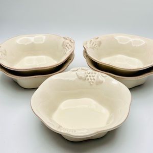 Set of 4 Casafina bowls, made in Portugal